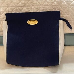 NEW Authentic Dior Make up Canvas B/W